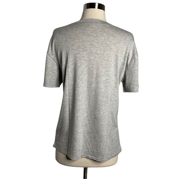 Hocus Pocus Womens ‘100% That Witch’ T-shirt Size Small Short Sleeve Gray - Picture 3 of 5